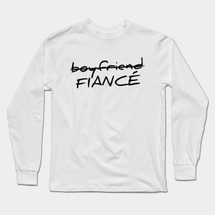 Boyfriend - fiance T-shirt Long Sleeve T-Shirt